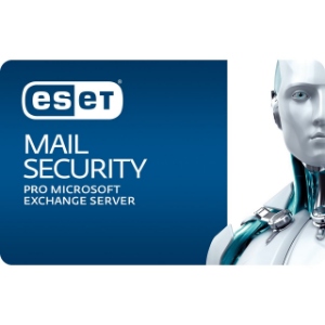 Obrázek ESET Mail Security pro Microsoft Exchange Server, licence pro nového uživatele, počet licencí 45, platnost 2 roky