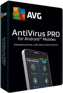 Obrázek AVG Antivirus PRO pro mobily SMB, licence pro nového uživatele, počet licencí 25, platnost 2 roky