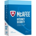 Obrázek McAfee Internet Security, licence nového uživatele, počet licencí 3, platnost 1 rok