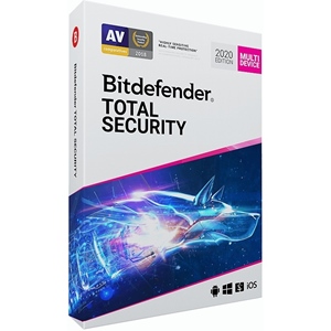 Obrázek Bitdefender Total Security 2021, licence pro nového uživatele, platnost 3 roky, počet licencí 5