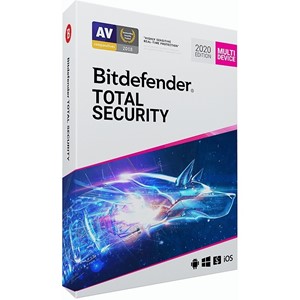 Obrázek Bitdefender Total Security 2021, obnovení licence, platnost 2 roky, počet licencí 10