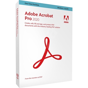 Obrázek Adobe Acrobat Pro 2020 WIN/MAC CZ (trvalá licence)